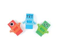 Set of 3 Monster Erasers