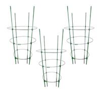 Set of 3 Tomatoes Cage, Tower Garden Trellis, 17.72x11.02 inches, Plant Support Stakes, Rust-Resistant, Ideal for Vines, Fruits, Flowers, Climbing Plants in Pot, Gardens, Yard
