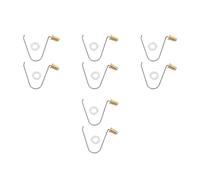 Set of 4 Asta Di Spinta Per Scooter Perno Bloccaggio Clip Molla Con Pulsante