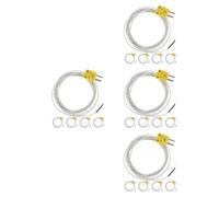 Set of 4 Filo Per Termocoppia Di Tipo K Connettore Sensori Temperatura