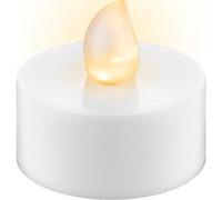 Set of 4 LED tea lights with timer, white - beautiful and safe lighting solution for many area NEW