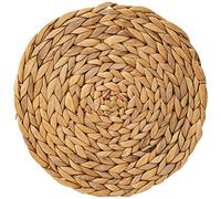 Set of 4 NATURAL Water Hyacinth WEAVE PLACEMATS Tablemats BY CREATIVE TOPS