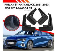 Set of 4 Paraspruzzi Parafangualii Per Audi A3 8Y Hatchback Standard 2020-2023