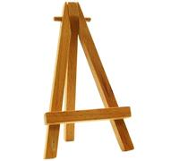 Set of 5 Mini Wooden EASELS ,CAVALLETTI,CHEVALETS,CABALLETE,STAFFELEIEN 12cm
