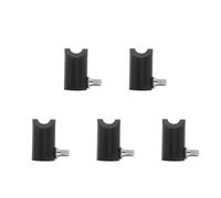 Set of 5 Reusable Cymbal Arm Positioners for Electronic Drum Kits Black