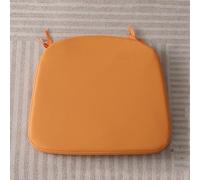 Set of 6 Washable Dining Room Chair Cushions Square 40x40 cm No Bands Country House & Kitchen Comfortable & Stylish Seat Pads