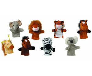 Set of Finger Puppets "Wild Animals" (set of 8)