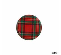 Set Of Lids Sarkap Scottish Man 6 Pieces 6,6 X 0,8 Cm (24 Units) NUOVO