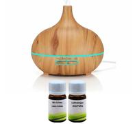 Set oli essenziali e diffusore | Bio Litsea & miscela Aria Pulita - Diffusore 30 ml Bio Litsea 30 ml Aria Pulita