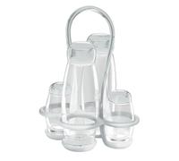 SET OLIO ACETO SALE E PEPE GUZZINI COLLEZIONE GOCCE BIANCO 23130000