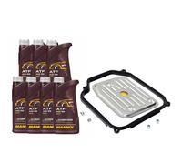 Set Olio Cambio MANNOL ATF AG55 7 Litri + Filtro Olio Cambio Per Audi A3 VW Golf