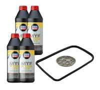 Set Olio Cambio MTF 5100 75W 4 Litri + Filtro Olio Cambio Per VW Golf II 1.6 1.8