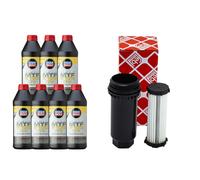 Set Olio Cambio MTF 5100 75W 7 Litri + Filtro Olio Cambio Per Ford Mondeo IV 2.0