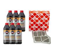 Set Olio Cambio MTF 5200 75W-80 6 Litri + Filtro Olio Cambio Per VW Polo 1.4 6N2