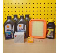 Set Olio Filtro Originale Aria NGK Shell 15w50 per : Ducati Multistrada 950