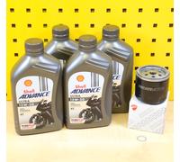 Set Olio Filtro Originale Shell 15w50 per : Ducati Hypermotard Multistrada 950