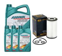 Set Olio Motore 5W-40 Addinol Super Light 0540 8 Litri + Filtro Olio