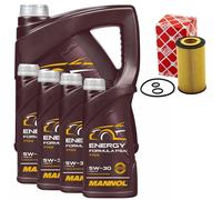 Set Olio Motore MANNOL 5W-30 Energy Formula PSA + Filtro Olio Mercedes Vito