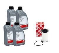 Set Olio per Ingranaggi Direkt Cambio 4 Litro + Filtro Trasmissione Audi Skoda