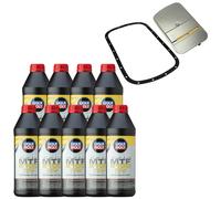 Set Olio per Ingranaggi Liqui Moly 5100 75W 9 Litro + Filtro Trasmissione BMW