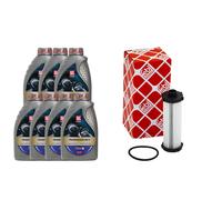 Set Olio per Ingranaggi Tinta Unita S. 75W-90 7 Litro + Filtro Trasmissione