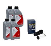 Set Olio Trasmissione Atf Febi 4 Litro + Filtro per Ford Focus II C-Max 2.0
