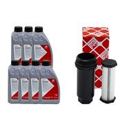 Set Olio Trasmissione Atf Febi 7 Litro + Filtro per Ford Mondeo IV Focus II