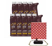 Set Olio Trasmissione MANNOL ATF AG55 9 Litri + Filtro Olio Cambio per Audi A4