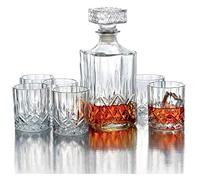 Set Opera Whisky 7PZ Bottiglia Opera Whisky 6 Bicchieri Whisky Rcr