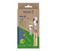 OPINEL Picnic Plus N08 Hetre - Unisex - Grigio / Marrone - Taglia unica- modello 2023
