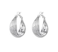 Set Orecchini Anello di Möbius, Stile Perforato, Orecchini Eleganti Minimalisti, Gioielli Casual alla Moda, Unisex(Gold)