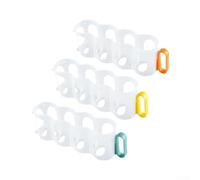 Set Organizer Bevande Plastica per trasparente Set Organizer | Design verticale, salva spazio, riduce il disordine, per ideale per frigoriferi , stoccaggio compatto