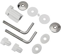 Set originale cerniera in acciaio per coperchio WC Victoria Roca, 15,2 x 7,9 x 2,8 cm, colore metallico (Riferimento: AI0016300R)