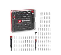 Set originale Einhell da 114 pezzi per riparazioni di precisione e di elettronica (punte di precisione, punte a gancio, bussole di precisione, portapunte per cacciavite, adattatore)