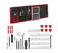 Set originale Einhell da 84 pezzi per riparazioni di precisione e di elettronica (punte di precisione, bussole, portapunte per cacciavite, prolunga per albero flessibile, cinghia di messa a terra)
