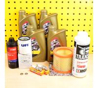 Set Originale Filtro Olio, Aria Eni 10W60 Per Moto Guzzi Breva Sport Norge 1200