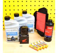 Set Originale Filtro Olio, Aria NGK Msk 10W40 Per : Honda CB 650 F CBR