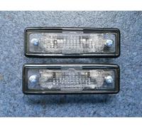 Set Originale Hella Illuminazione Targa Per BMW E30 E24 E28 Inclusi Lampadine