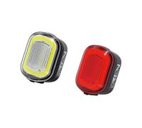 Set di Luci bici Moon Av.Orion-W Arr.Orion Usb Jaune