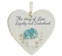 Set Ornamenti Per Albero Natale In Acrilico Infrangibile Che Celebrano L'amore E La Lealtà Decorazione Amicizia In Vetro Marino Ornamento Per L'albero Natale Amore Lealtà