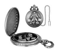 Set Orologio Tascabile 7 Pezzi Multifaccia In Metallo Da Di Ruolo