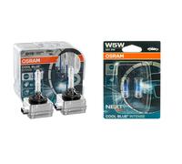 Set OSRAM D1S DuoBox + W5W DUOPack COOL BLUE INTENSE XENARC Lampadina