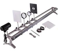 Set ottico di grandi dimensioni, apparecchio da laboratorio for l'insegnamento dell'ottica fisica, attrezzatura sperimentale for la dimostrazione di esperimenti ottici.