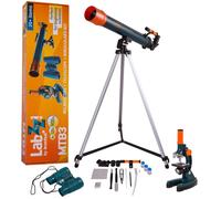 Novità:Kit telescopio, microscopio e binocolo Levenhuk LabZZ MTB3 3 in 1 ragazzi