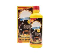 Set Oven Cleaner BBQ 3 Pezzi per Pulizia Perfetta del Barbecue con Guanti, Sacco e Detergente 500ml - Ideale per Gli Appassionati di Grigliate - Pulizia Griglia - Per Tutte le Superfici del BBQ