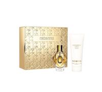 Set Paco Rabanne: Million Gold, idratante, lozione per il corpo, 100 ml + Million Gold, eau de parfum, per donna, ricaricabile, 50 ml