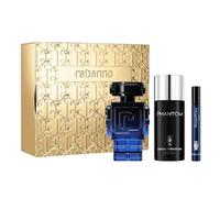 Set Paco Rabanne: Phantom Intense, Eau De Parfum, per uomo, ricaricabile, 100 ml + Phantom Intense, Eau De Parfum, per uomo, 10 ml + Phantom Intense,