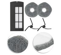 Set pad mop filtro spazzola spazzatrice compatibile con per eufy Clean X9 Pro