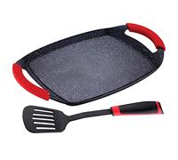 Set padella grill + raschietto scanalato nylon marca san Ignacio.
