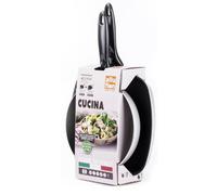 Set padelle antiaderenti Alluflon Cucina cm 24 28
